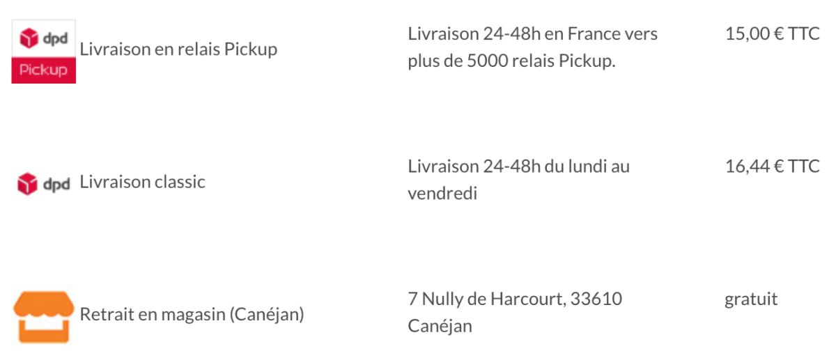livraison